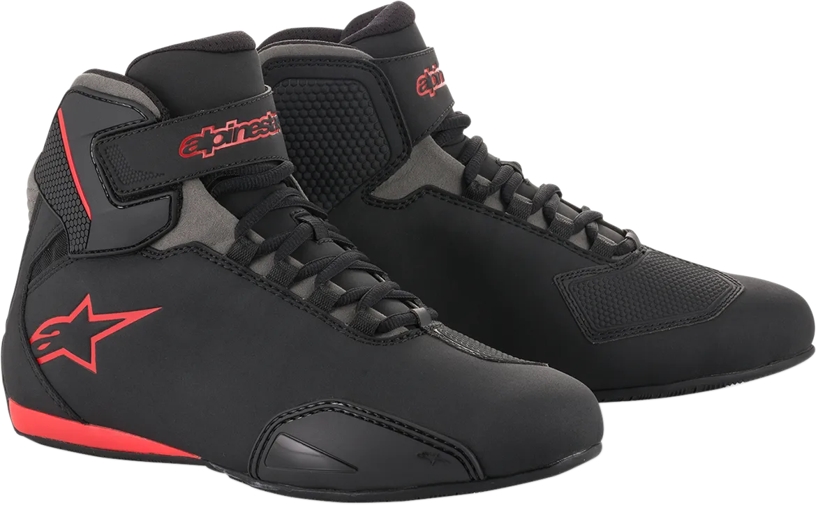 ALPINESTARS Sektor Shoes - Black/Gray/Red - US 6.5 251551813165