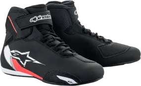 ALPINESTARS Sektor Shoes - Black/White/Red - US 12 2515518123112