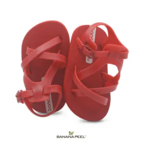 Banana Peel Slippers for Toddlers - DishyMoppet Liippy Brick
