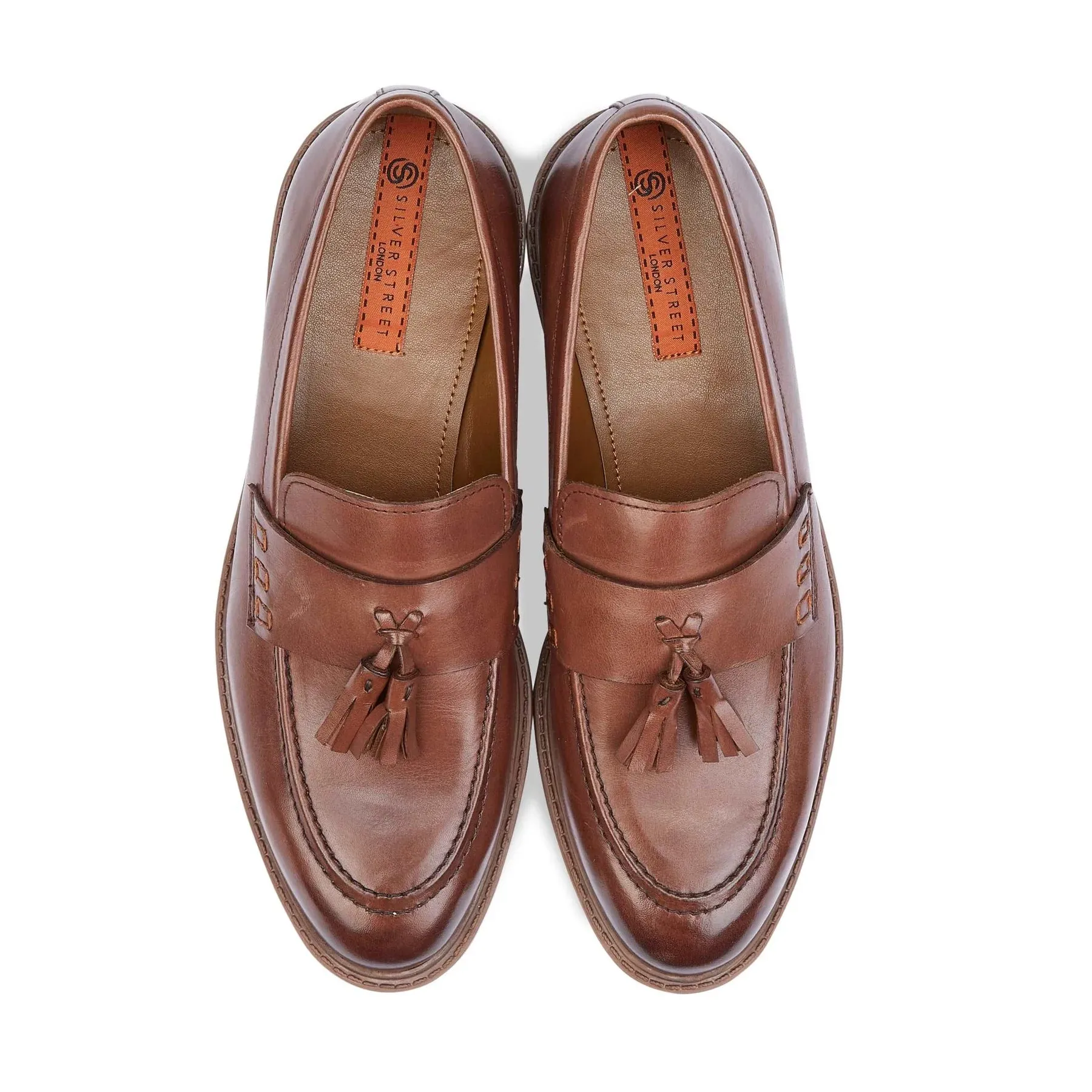 CHARLESTON Mens Loafers Brown