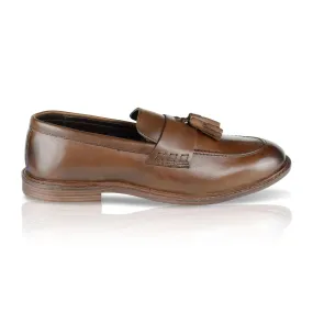 CHARLESTON Mens Loafers Brown