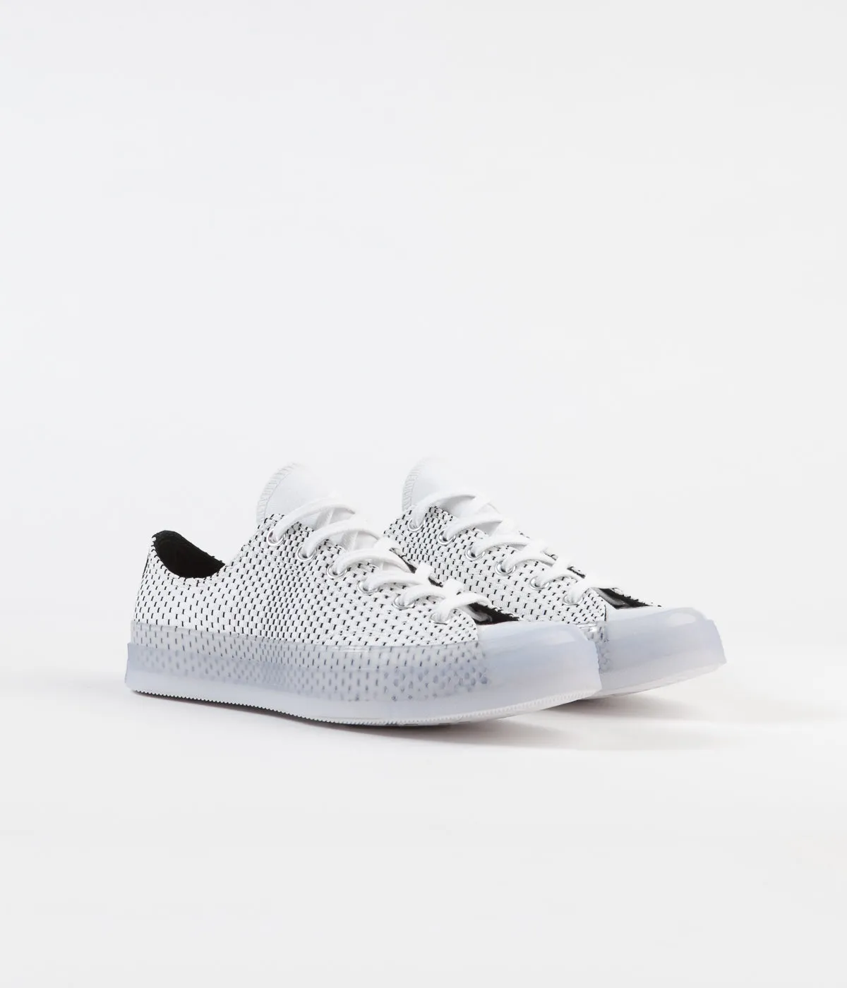 Converse CTAS 70's Ox Neon Wave Shoes - White / Black / Clear