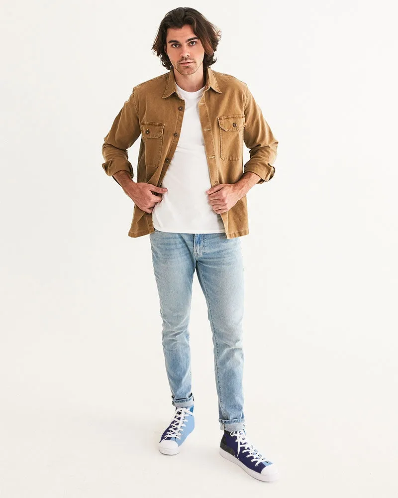 Day To Night Men's Hightop Canvas Shoe