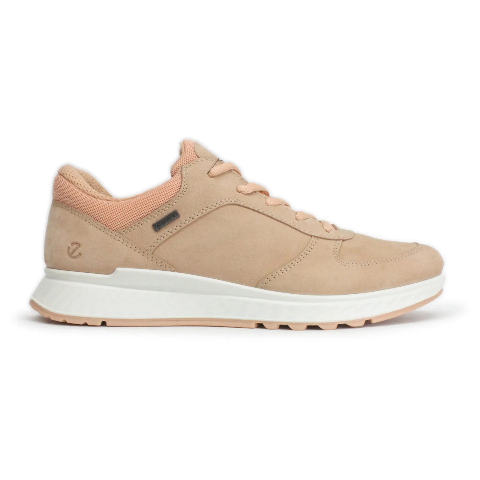 Ecco Exostride Nubuck Leather Women's Low Top Trainers