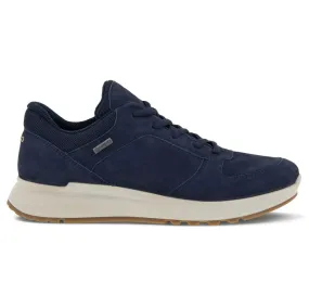 Ecco Exostride Nubuck Leather Women's Low Top Trainers