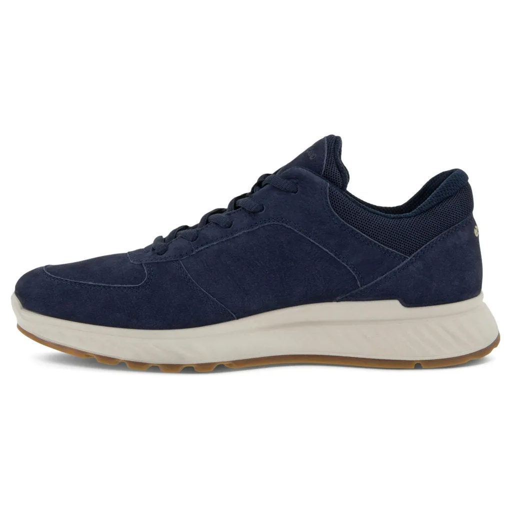 Ecco Exostride Nubuck Leather Women's Low Top Trainers