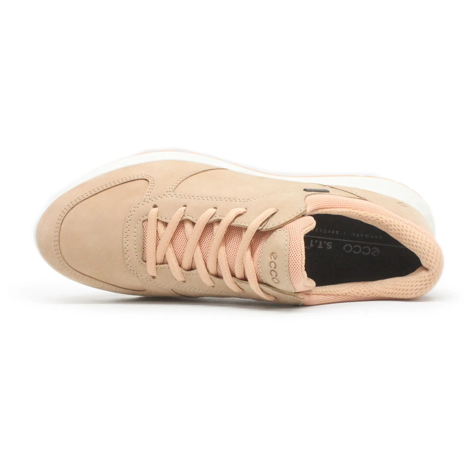Ecco Exostride Nubuck Leather Women's Low Top Trainers