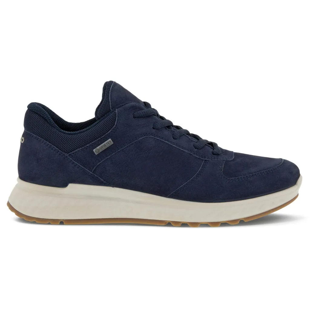 Ecco Exostride Nubuck Leather Women's Low Top Trainers
