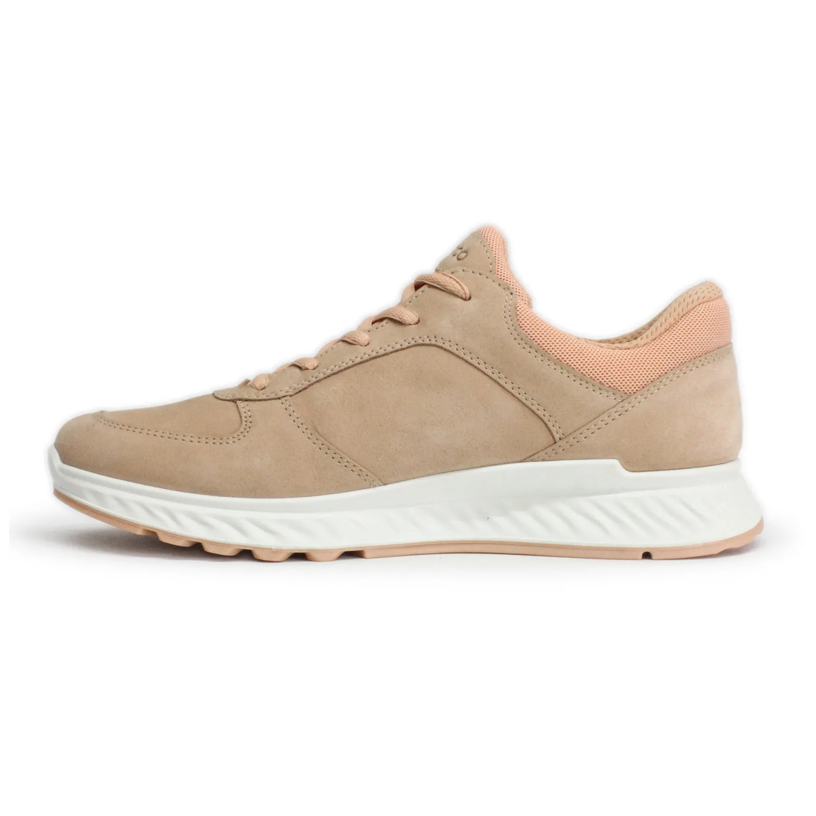Ecco Exostride Nubuck Leather Women's Low Top Trainers