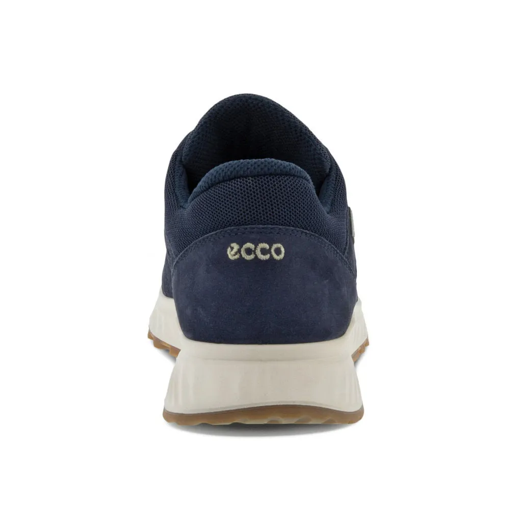 Ecco Exostride Nubuck Leather Women's Low Top Trainers