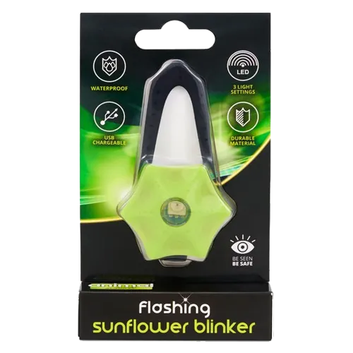 Flashing Sunflower Blinker Light for Dog’s Collar