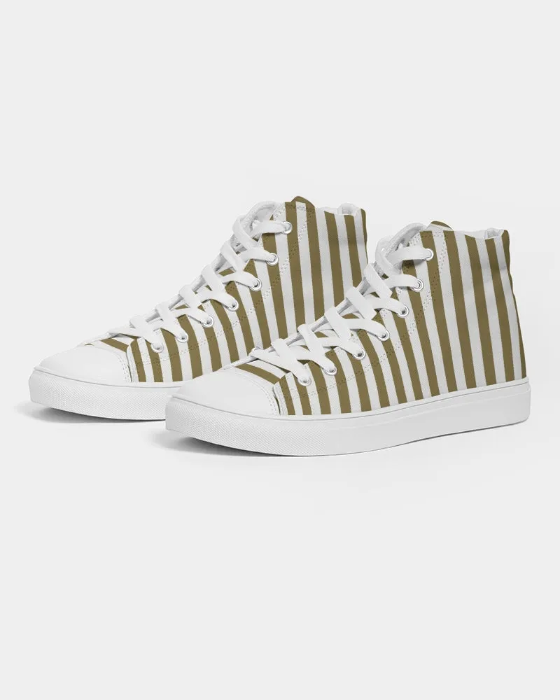Green Tea Men's Hightop Canvas Shoe