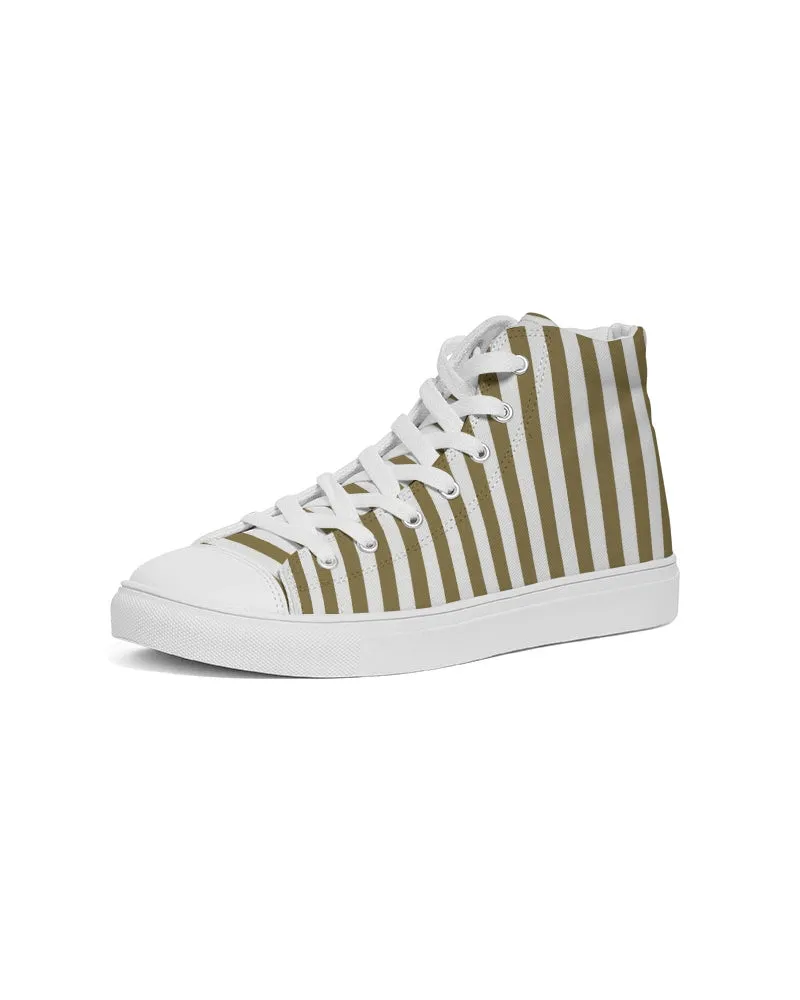 Green Tea Men's Hightop Canvas Shoe