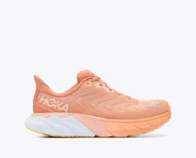 Hoka Womens Arahi 6- Sun Baked / Shell Coral (1123195-SBSCR)