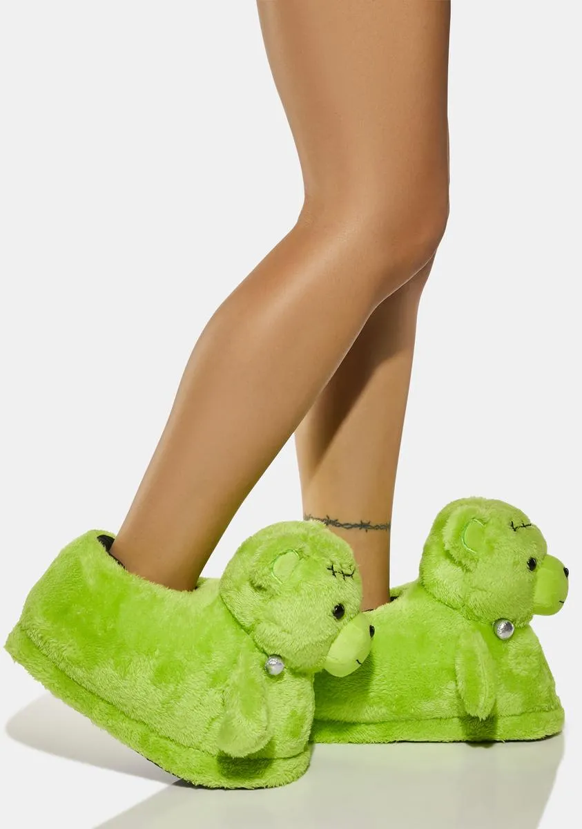 It's Alive! Frankenstein Slippers