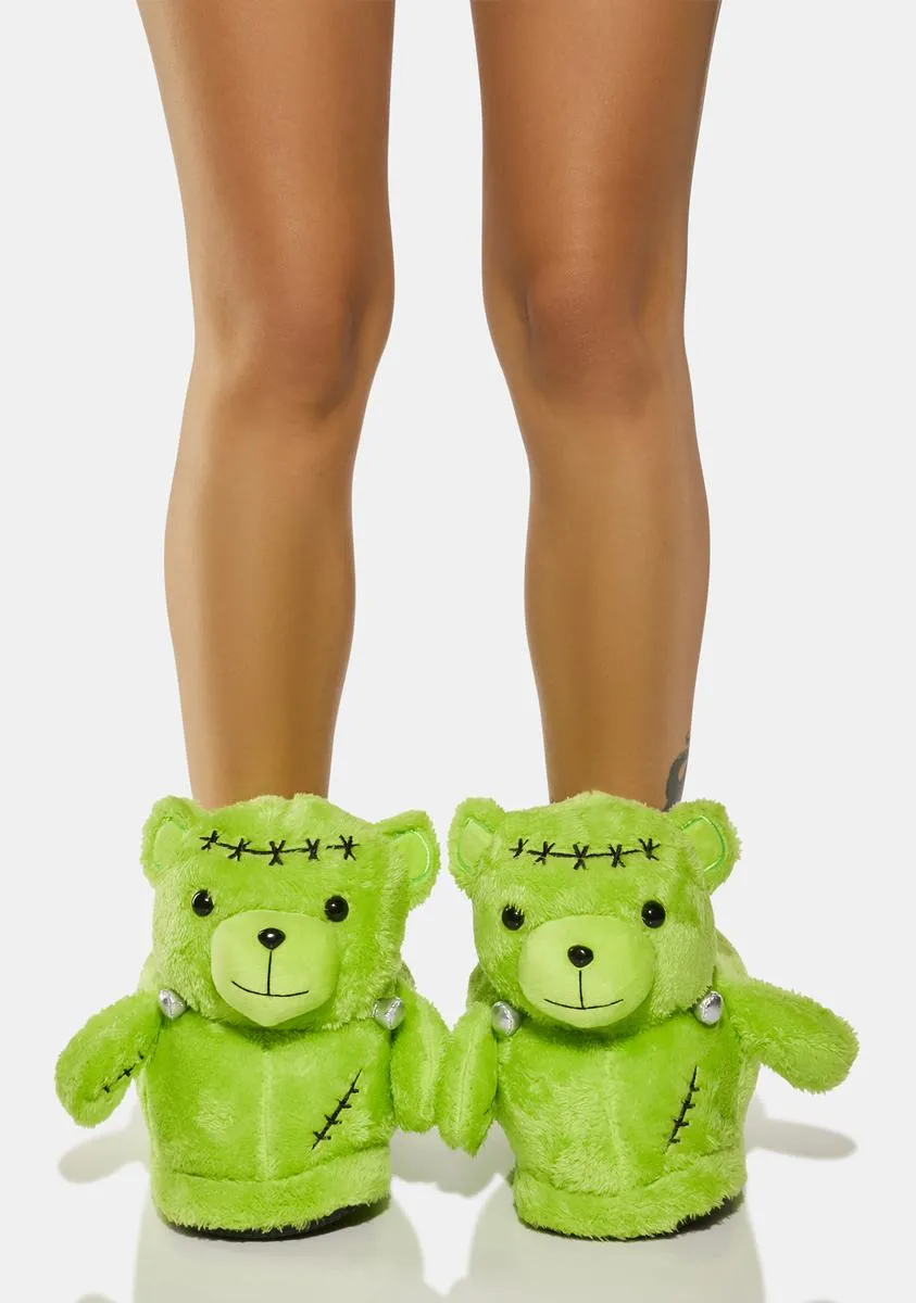 It's Alive! Frankenstein Slippers