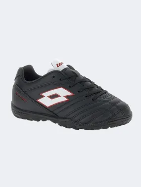 Lotto Stadio 705 Kids Turf Shoes Black/White