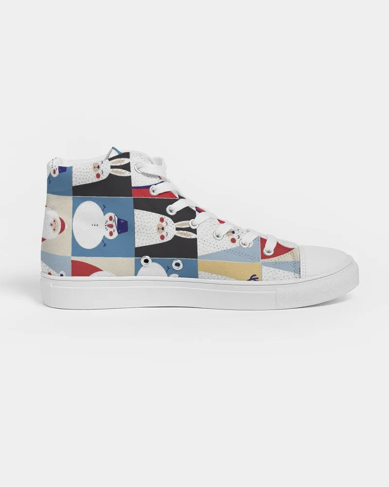 Love Winter Men's Hightop Canvas Shoe