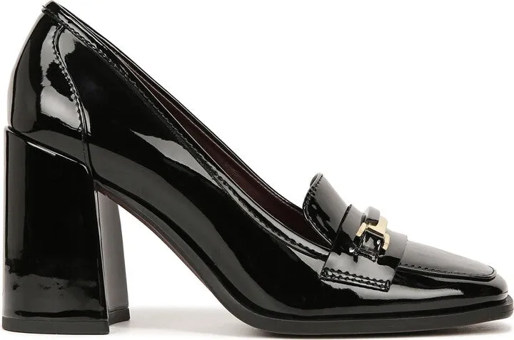 Malva Black Patent Franco Sarto Pumps