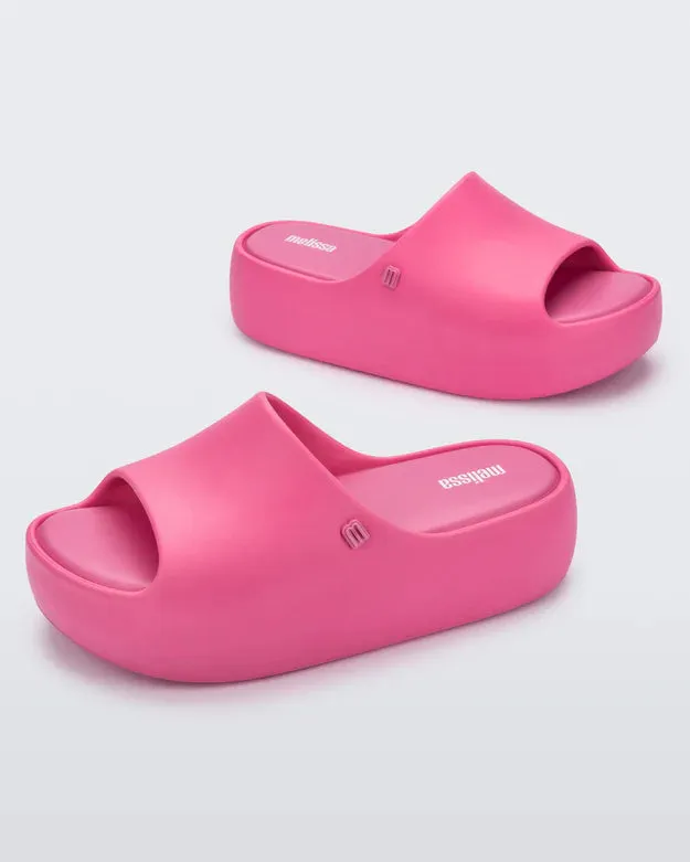 Melissa Free Platform Slide Pink
