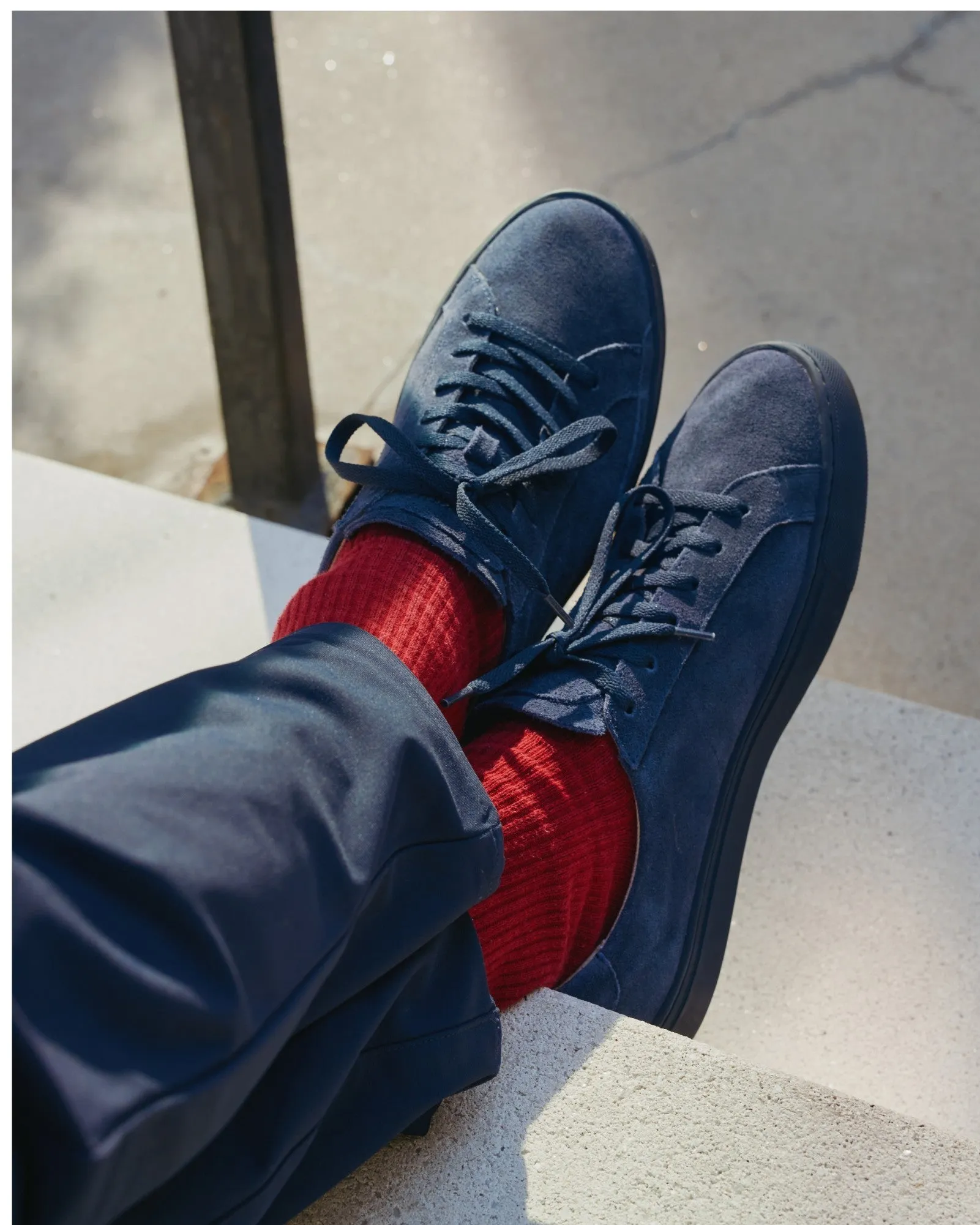 Mens_Sneakers_The Ibiza_Leather Colors_Armada Blue