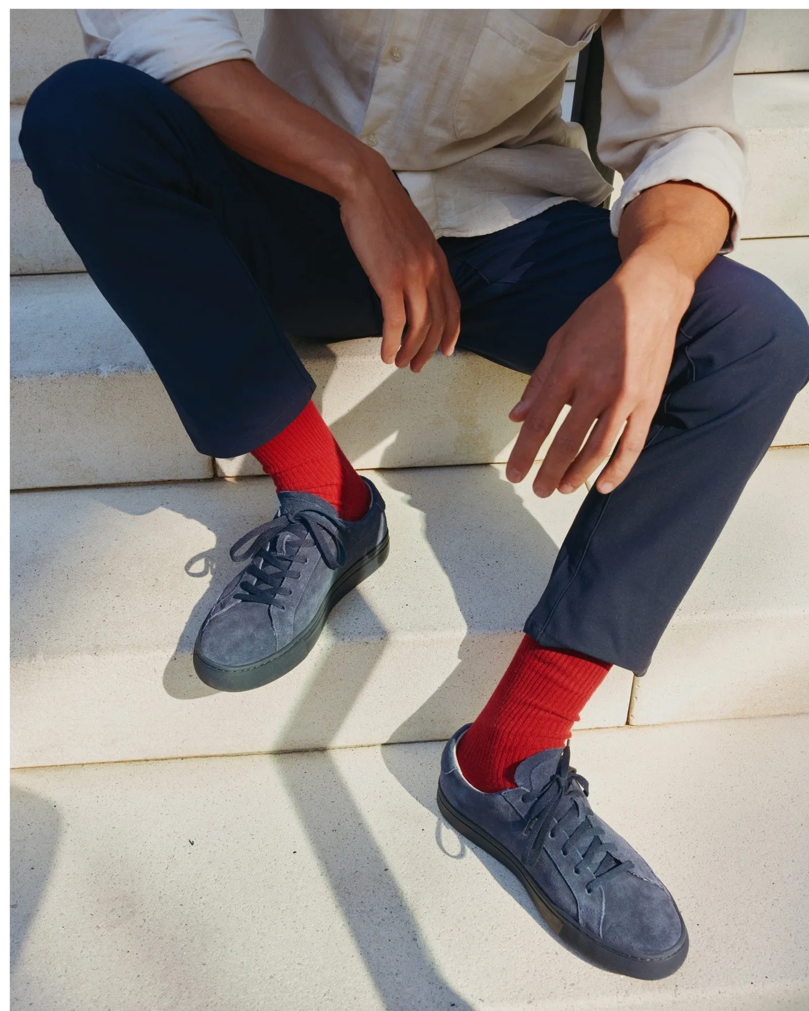Mens_Sneakers_The Ibiza_Leather Colors_Armada Blue