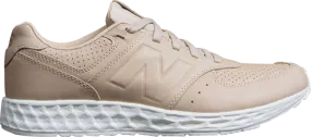 New Balance 574 Fresh Foam Leather Sneakers, Tan