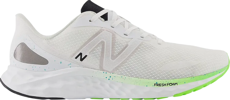 New Balance Fresh Foam Arishi v4 'White Pixel Green' sneakers, green
