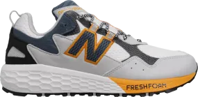 New Balance Fresh Foam Crag Wide 'White Gray Yellow' Sneakers, White
