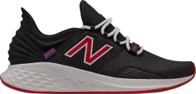 New Balance Fresh Foam Roav 2E Wide 'Black Team Red' Sneakers, Black