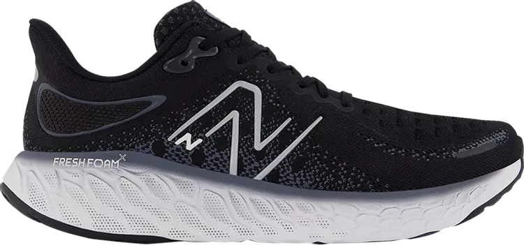 New Balance Fresh Foam X 1080v12 'Black Thunder' Sneakers, Black