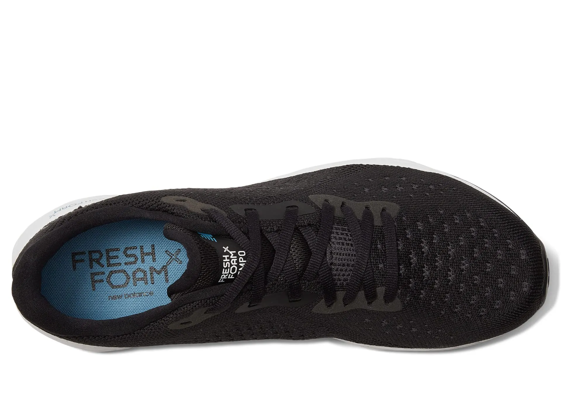 New Balance Fresh Foam X Tempo v2 sneakers, black/white
