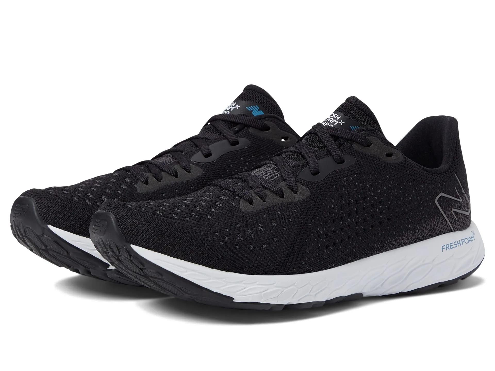 New Balance Fresh Foam X Tempo v2 sneakers, black/white