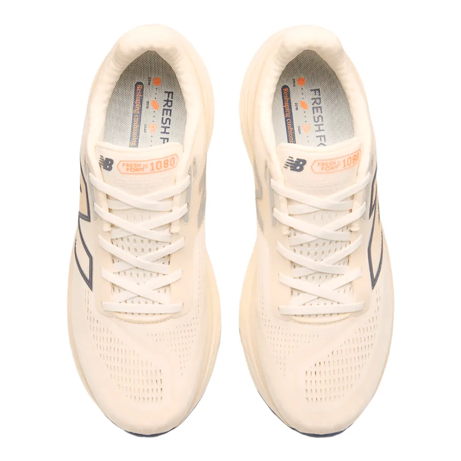 New Balance Men's Fresh Foam X 1080 v14 Running Shoes in Sea Salt SS25