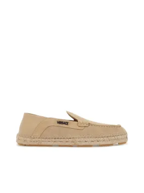 Suede Moccasinstyle Espadrilles