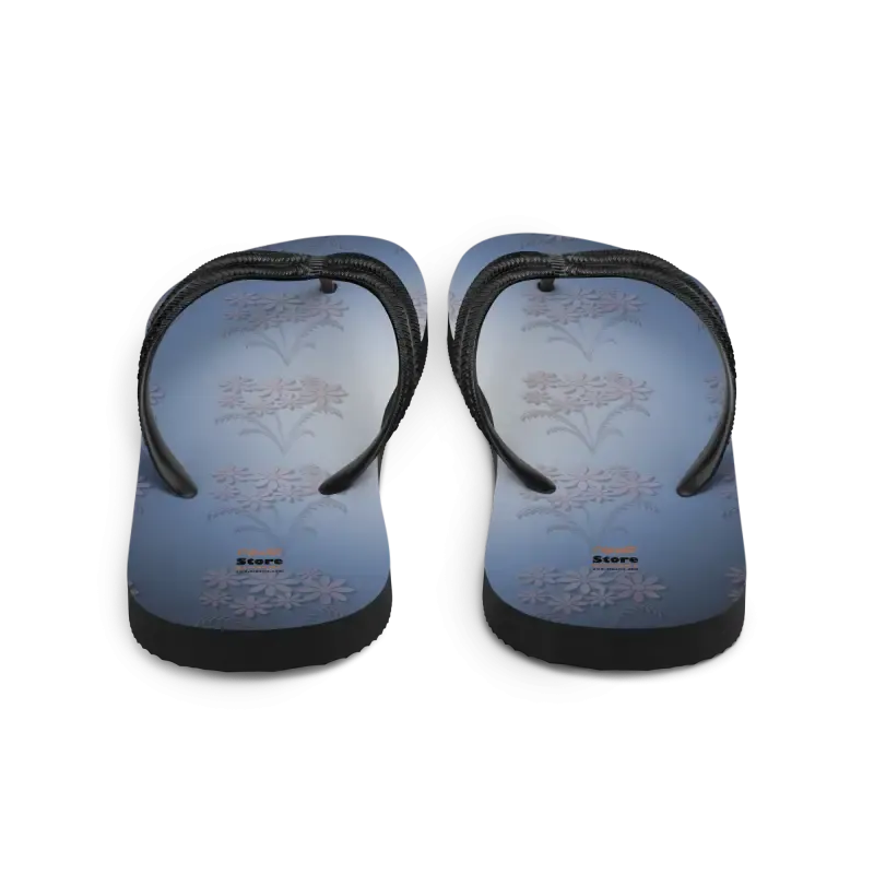 Wander with Style Floral Slip Resistant Flip Flops