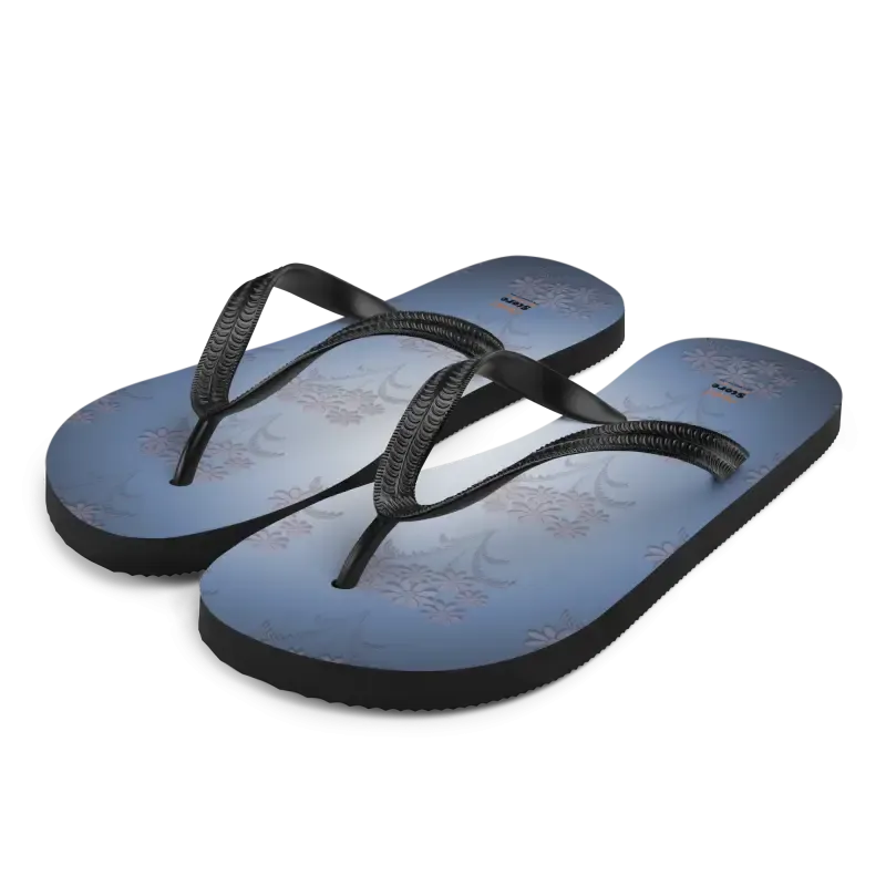 Wander with Style Floral Slip Resistant Flip Flops