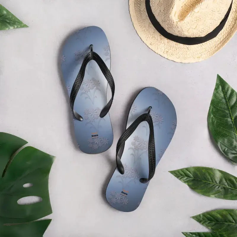 Wander with Style Floral Slip Resistant Flip Flops