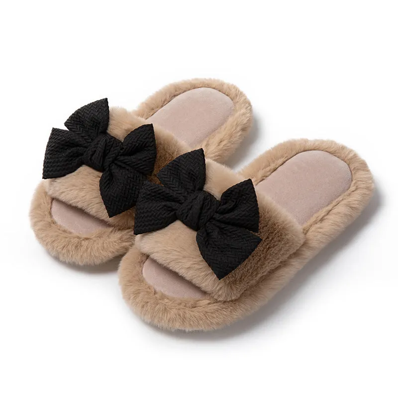 Women's Bowtie Slippers